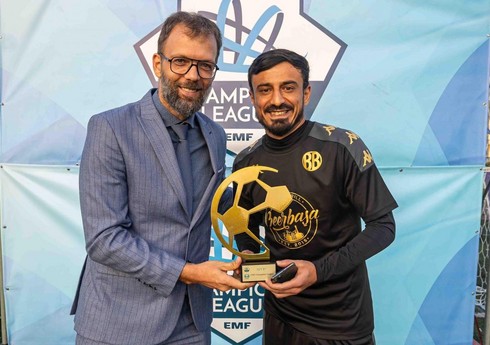 “Birbaşa Bakı”nın futbolçusu: Əziyyətimiz yerdə qalmadı, Çempionlar Liqasının qalibi olduq