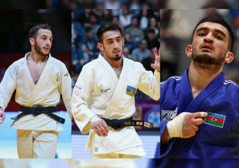 Böyük Dəbilqə: Azərbaycanın üç cüdoçusu bürünc medal qazana bilər