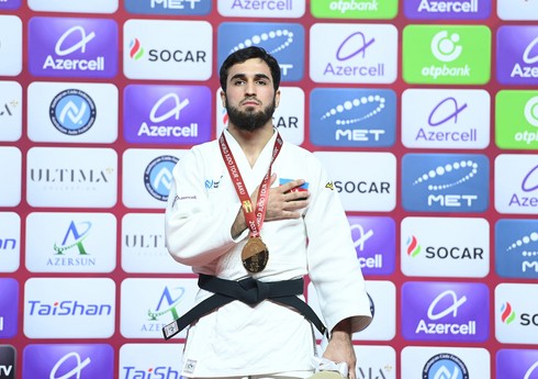 Böyük Dəbilqədə qızıl medal qazanan cüdoçu: "Olimpiadaya yalnız iştirakçı kimi getmək istəmirəm"