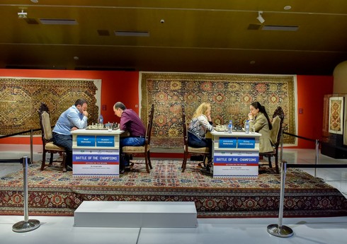 “Çempionların savaşı” turnirində rapid yarışlarına yekun vurulub