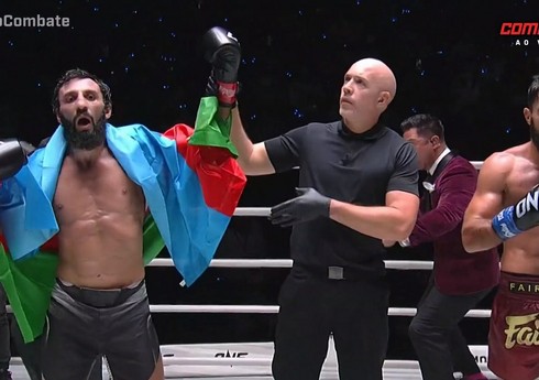 Çingiz Əlləzov erməni idmançıya qalib gəlib