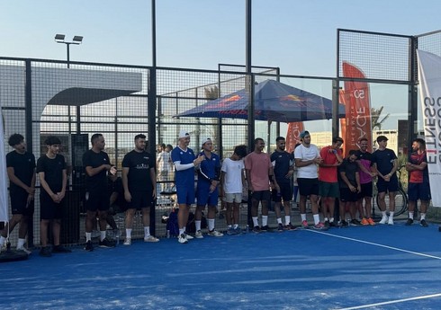 "Crocus Fitness Sea Breeze" beynəlxalq padel kuboku start götürüb
