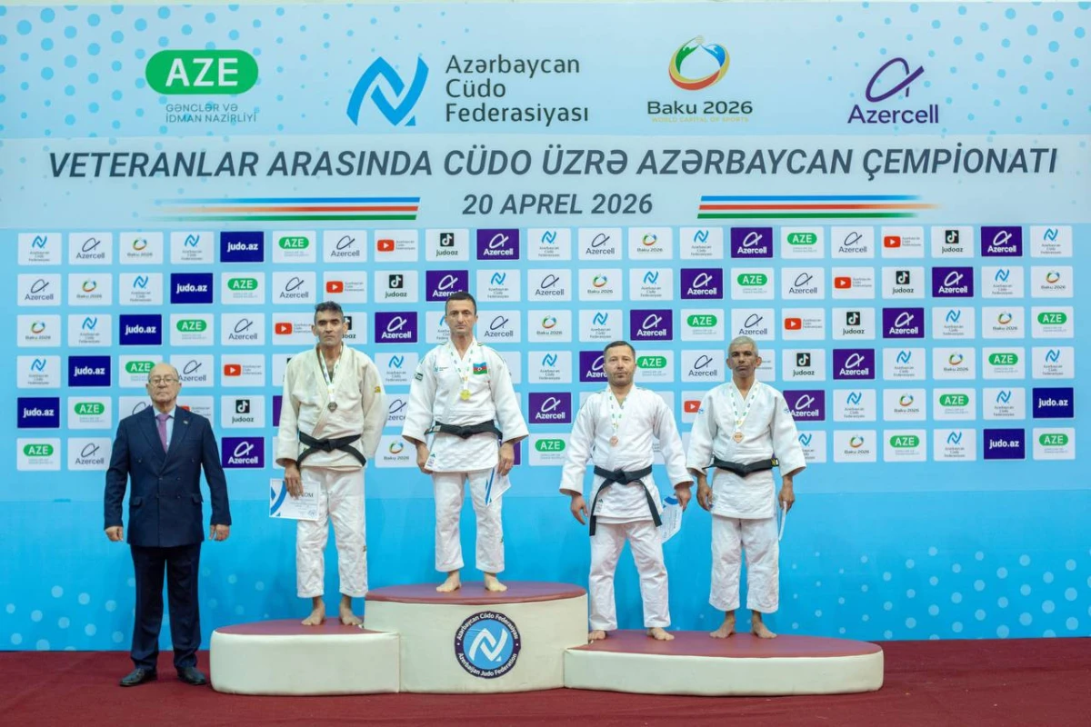 Cüdo üzrə veteranlar arasında Azərbaycan çempionatı keçirilib