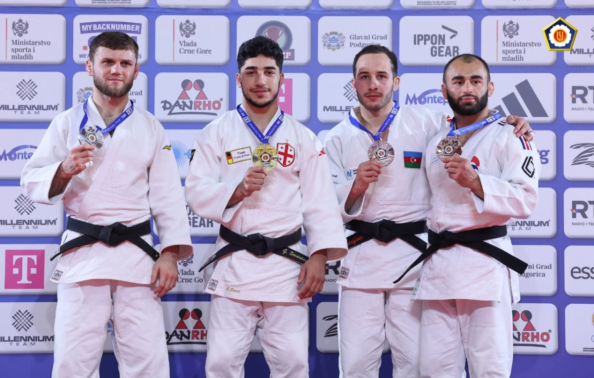 Cüdoçularımız Avropa çempionatını 5 medalla başa vurublar