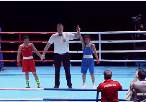 Dünya çempionatı: Azərbaycanın qadın boksçusu 1/4 finala yüksəlib