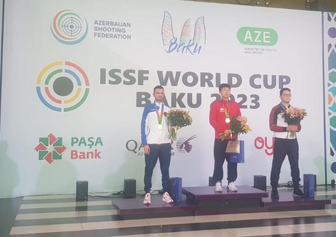 “Dünya Kuboku 2023”: Kişilər arasında 25 metr məsafəyə tapançadan cəld atəş yarışının qalibi bəlli olub