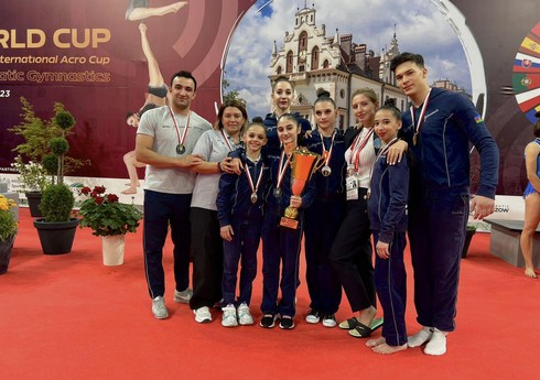 Dünya Kuboku: Azərbaycan gimnastları qızıl medal qazanıblar