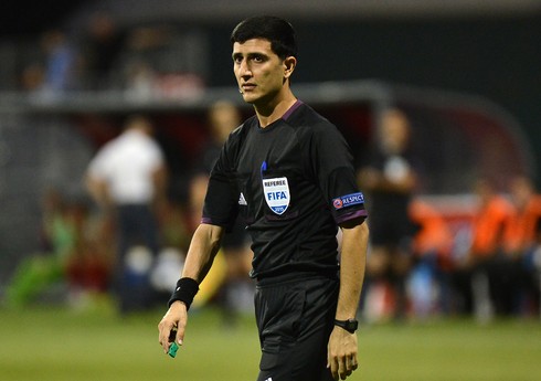 Əliyar Ağayev Avropa Liqasının oyununa təyinat alıb