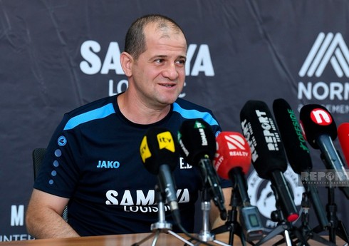 Elmar Baxşıyev: "Aris"lə oyunda şanslı tərəf biz olduq"