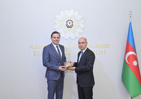 Emin Əmrullayev Türkiyənin tanınmış basketbol klubunun prezidenti ilə görüşüb