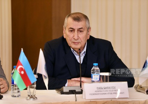 Faiq Qarayev yenidən voleybol üzrə Azərbaycan millisinin baş məşqçisi təyin edilib