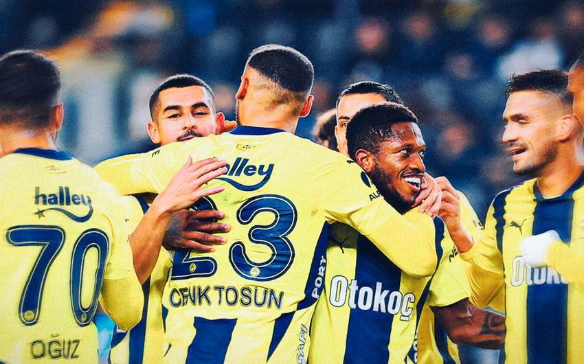 "Fənərbağça" öz meydanında qələbə qazanıb