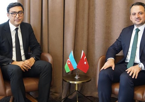Fərid Qayıbov Türkiyənin gənclər və idman nazirinin müavinini qəbul edib