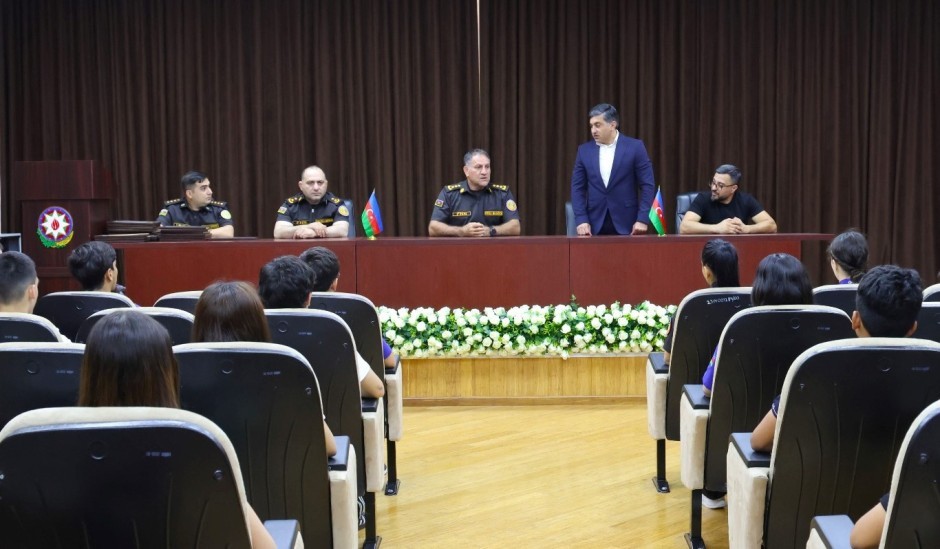 FHN-də yarışlarda uğur qazanmış yeniyetmə və gənc idmançılarla görüş keçirilib