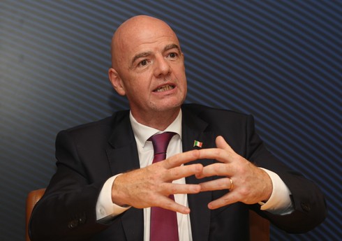 FİFA prezidenti Ukraynada atəşkəsə çağırış edib