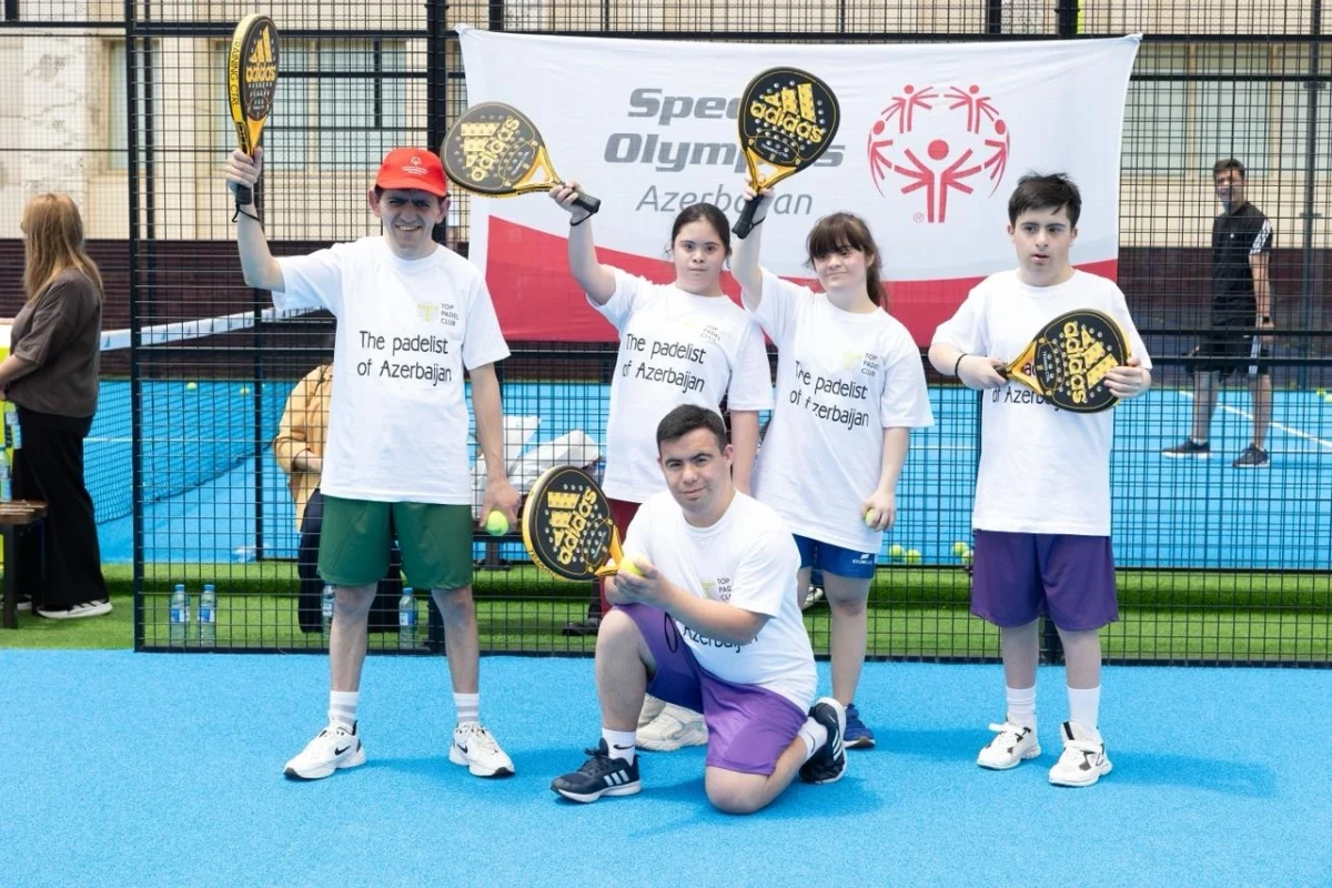 Fiziki imkanları məhdud uşaqlar üçün padel tədbiri keçirilib