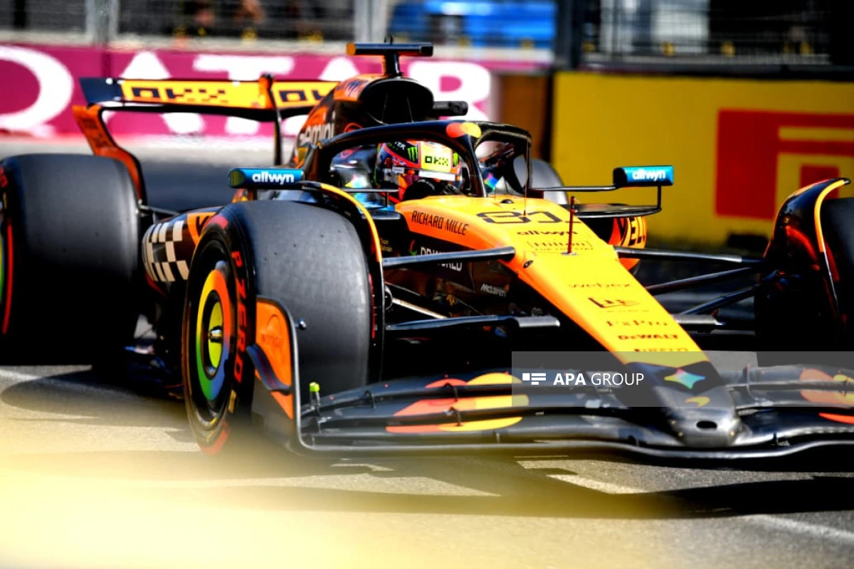“Formula 1”: Sərbəst yürüşü Norris lider tamamladı