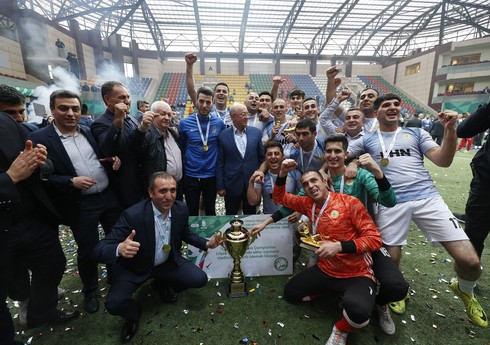 Fövqəladə Hallar Nazirliyi dövlət qurumları arasında keçirilən minifutbol turnirinin qalibi olub