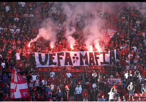 Futbol agenti: "Olimpiakos"un təhqiramiz hərəkət edən azarkeşləri cavablarını aldılar"