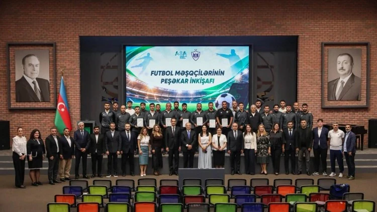 “Futbol məşqçilərinin peşəkar inkişaf proqramı” başa çatdı