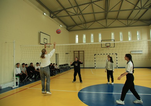 "Gəncə" voleybol klubunun rəsmiləri seleksiya məqsədilə Daşkəsənə səfər ediblər