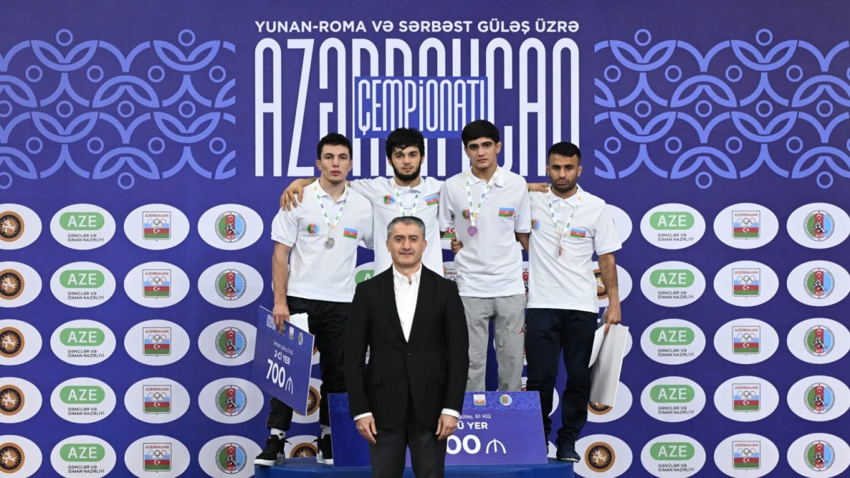Güləş üzrə Azərbaycan çempionatına yekun vurulub
