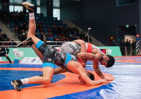 Güləş üzrə U-20 Azərbaycan çempionatında 5 çəkidə mükafatçılar müəyyənləşib