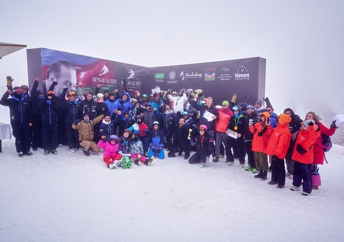 Həvəskar xizək yarışının qalibləri müəyyənləşib