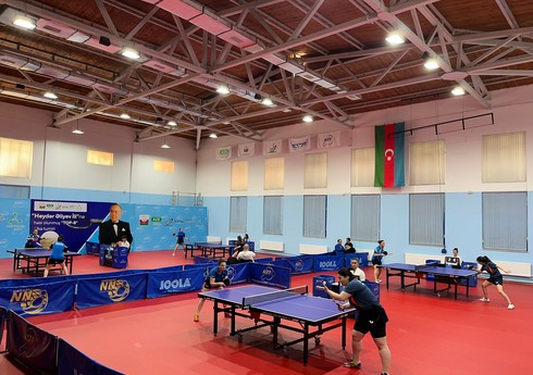 "Heydər Əliyev ili"nə həsr olunan stolüstü tennis turniri keçirilib