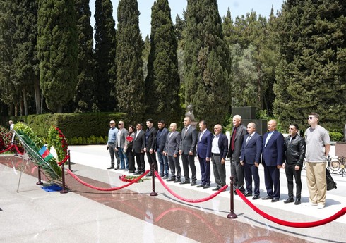 “Heydər Əliyev Kuboku-2024” beynəlxalq turnirin qonaqları Ulu Öndərin xatirəsini yad ediblər 