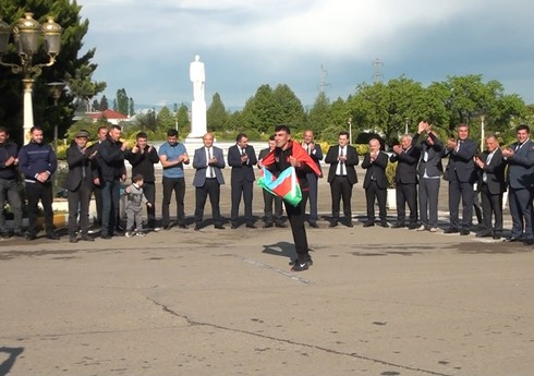 Heydər Əliyevin 100 illik yubileyi ilə əlaqədar ultramarafon yürüşünə start verilib