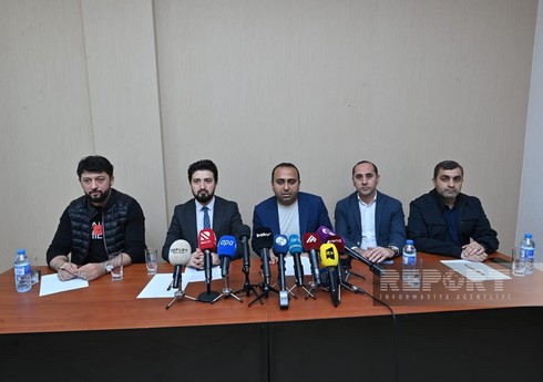 İdman mediası İrəvanda Azərbaycan bayrağının yandırılması ilə bağlı etiraz tədbiri keçirib