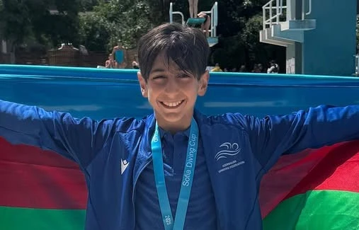 İdmançımız Sofiyada qələbə qazanıb