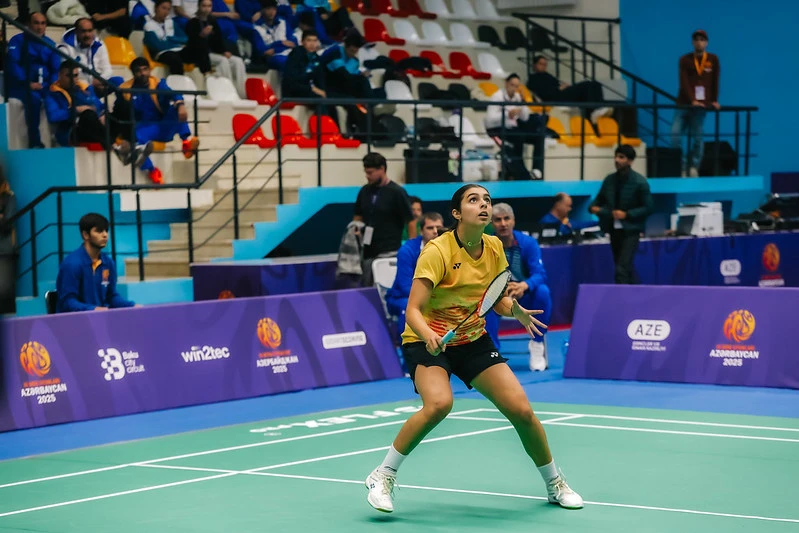 III MDB Oyunları: Azərbaycan badmintonçusu gümüş medal qazanıb