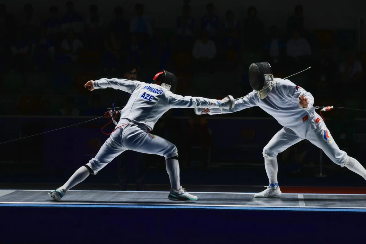 III MDB Oyunları: Azərbaycan qılıncoynadanı bürünc medal qazanıb - FOTO