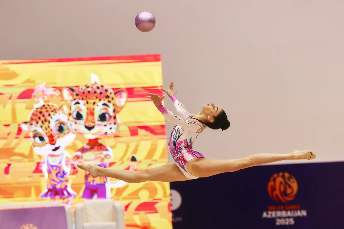 III MDB Oyunları: Gimnastlarımız iki medal qazandılar