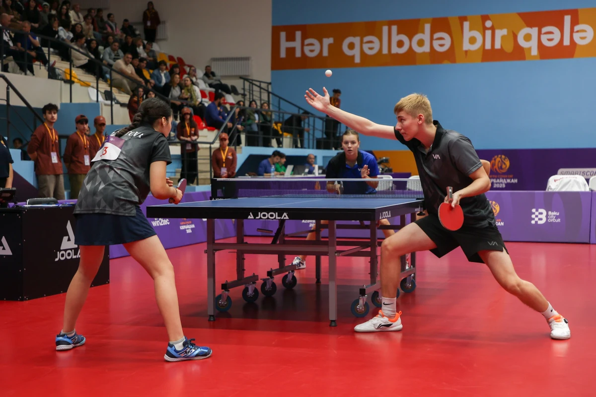 III MDB Oyunları: stolüstü tennis yarışlarının qalibi müəyyənləşib