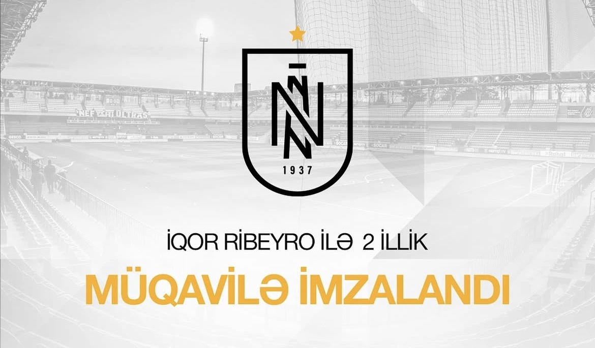 İqor Ribeyro rəsmən "Neftçi"də