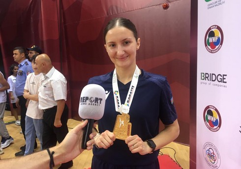 İrina Zaretskaya: "Bakıda döyüşəndə özümü akula kimi hiss edirəm"