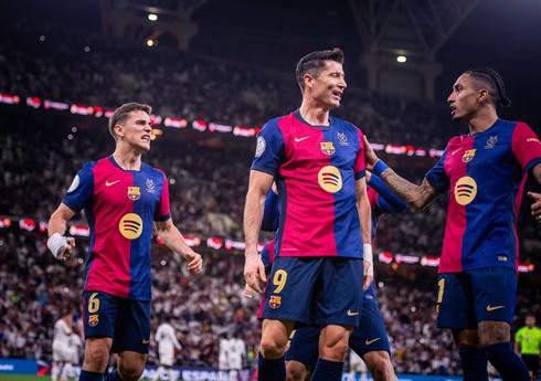 İspaniya Superkuboku: “Barselona” “Real”ı darmadağın edib