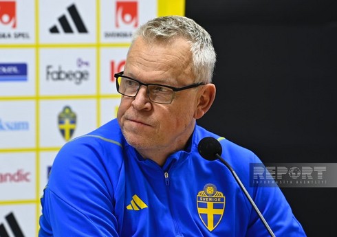 İsveç yığmasının baş məşqçisi: “Bizi Azərbaycana qarşı çətin oyun gözləyir”
