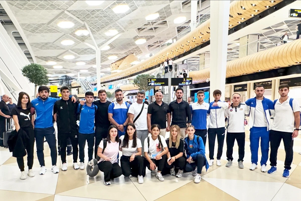 Karateçilərimiz III MDB Oyunlarına hazırlıq üçün Türkiyəyə yollanıb