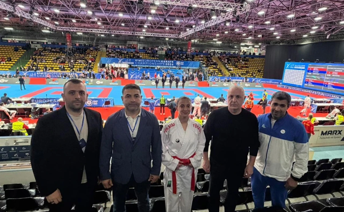 Karateçimiz Avropa çempionatının finalında