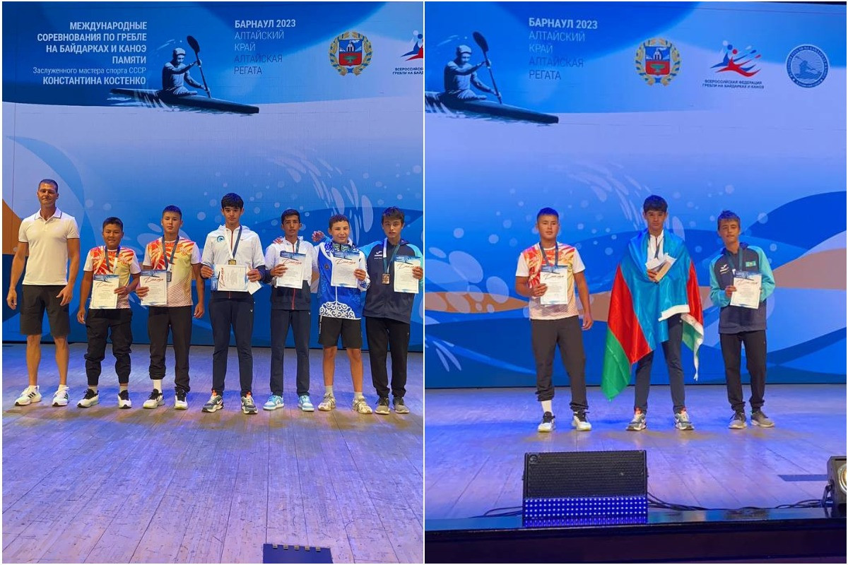 Kayak və kanoe üzrə beynəlxalq turnirin ilk günündə 2 qızıl medal - VİDEO