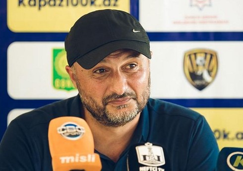 "Kəpəz"in baş məşqçisi: "Daha çox işləməliyik, çatışmazlıqlar var"