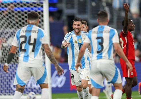 Lionel Messi yığmanın heyətində ən çox qol vuran ikinci futbolçu olub