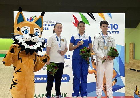 MDB Oyunları: Azərbaycan atıcısı erməniyə qalib gələrək qızıl medal qazanıb