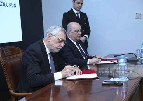 Milli Olimpiya Komitəsi və Azərbaycan Voleybol Federasiyası arasında niyyət protokolu imzalanıb