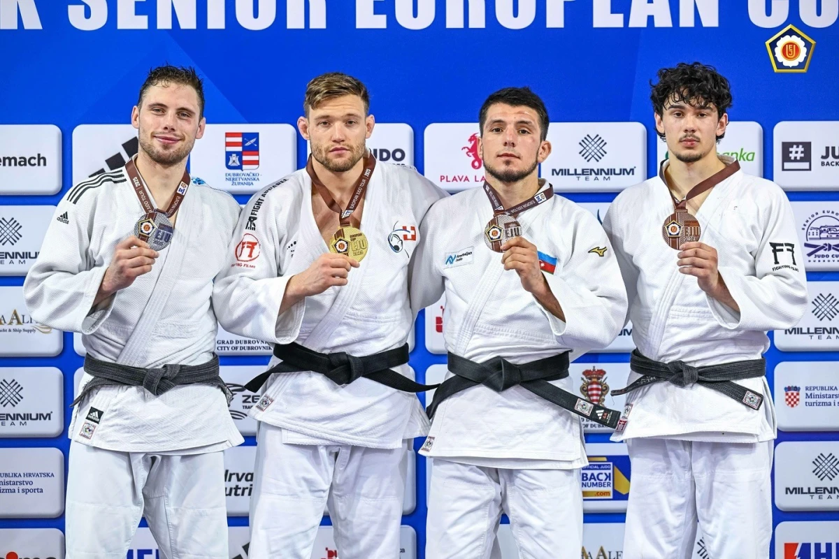 Millimiz Xorvatiyada 2 medal qazanıb