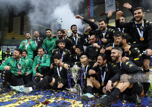 Minifutbol üzrə Azərbaycan çempionatının qalibləri mükafatlandırılıb
